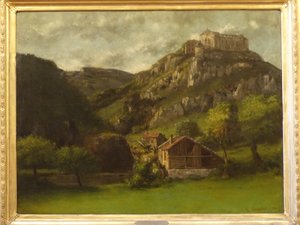 Galería de imágenes en el piso superior de Gustave Courbet